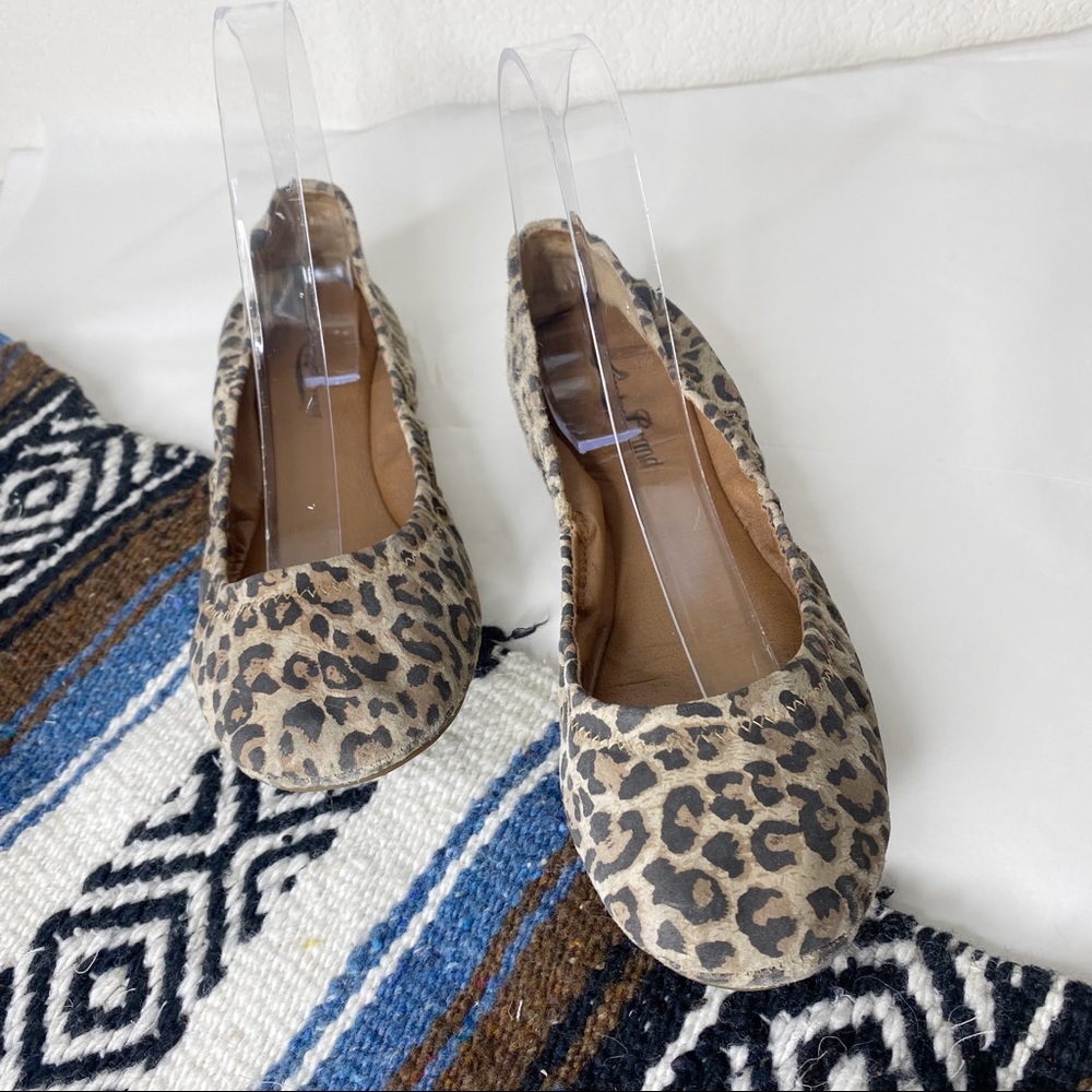 Lucky Brand Cheetah Ballet Slip Ons